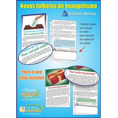 FOLHETOS PARA EVANGELISMO - PRESENTE - CX. COM 8000 UNID. FOLHETOS PARA EVANGELISMO - PRESENTE - CX. COM 8000 UNID.
